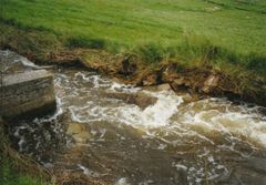 povodňové škody v Českých Chalupách